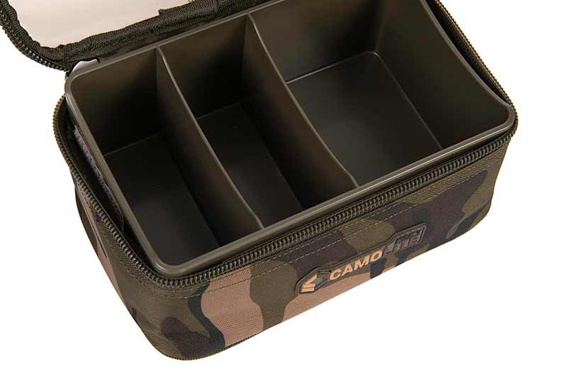 Fox Camolite Bolsa de Plomos y Accesorios con Inserto Rígido - Grande