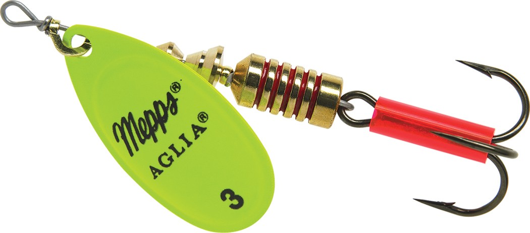 Mepps Aglia Spinner Fluo Chartreuse