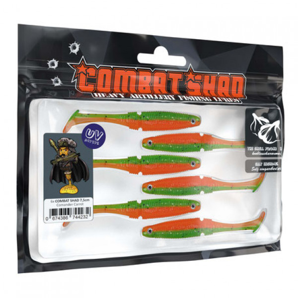 Combat Shad 10cm (5 piezas)