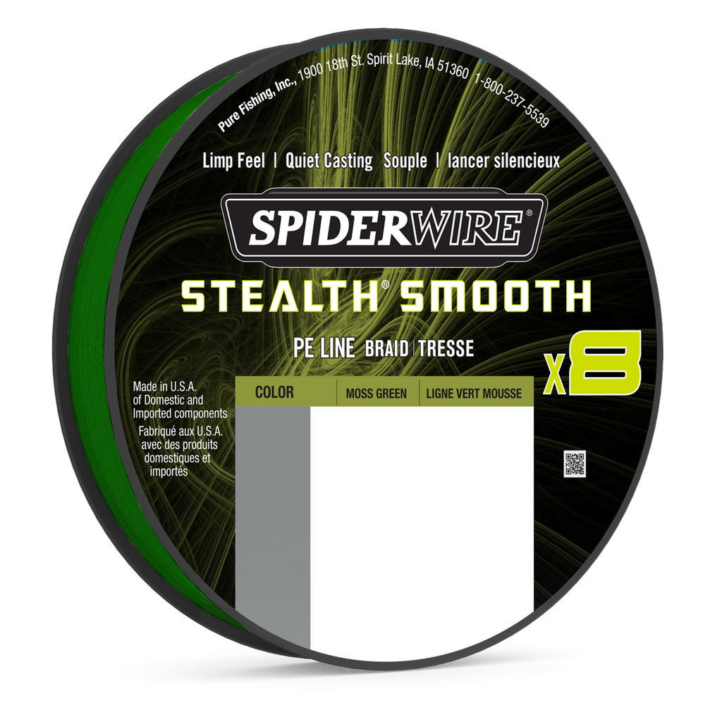 SpiderWire Stealth Smooth 8 y Berkley FC Duo Spool