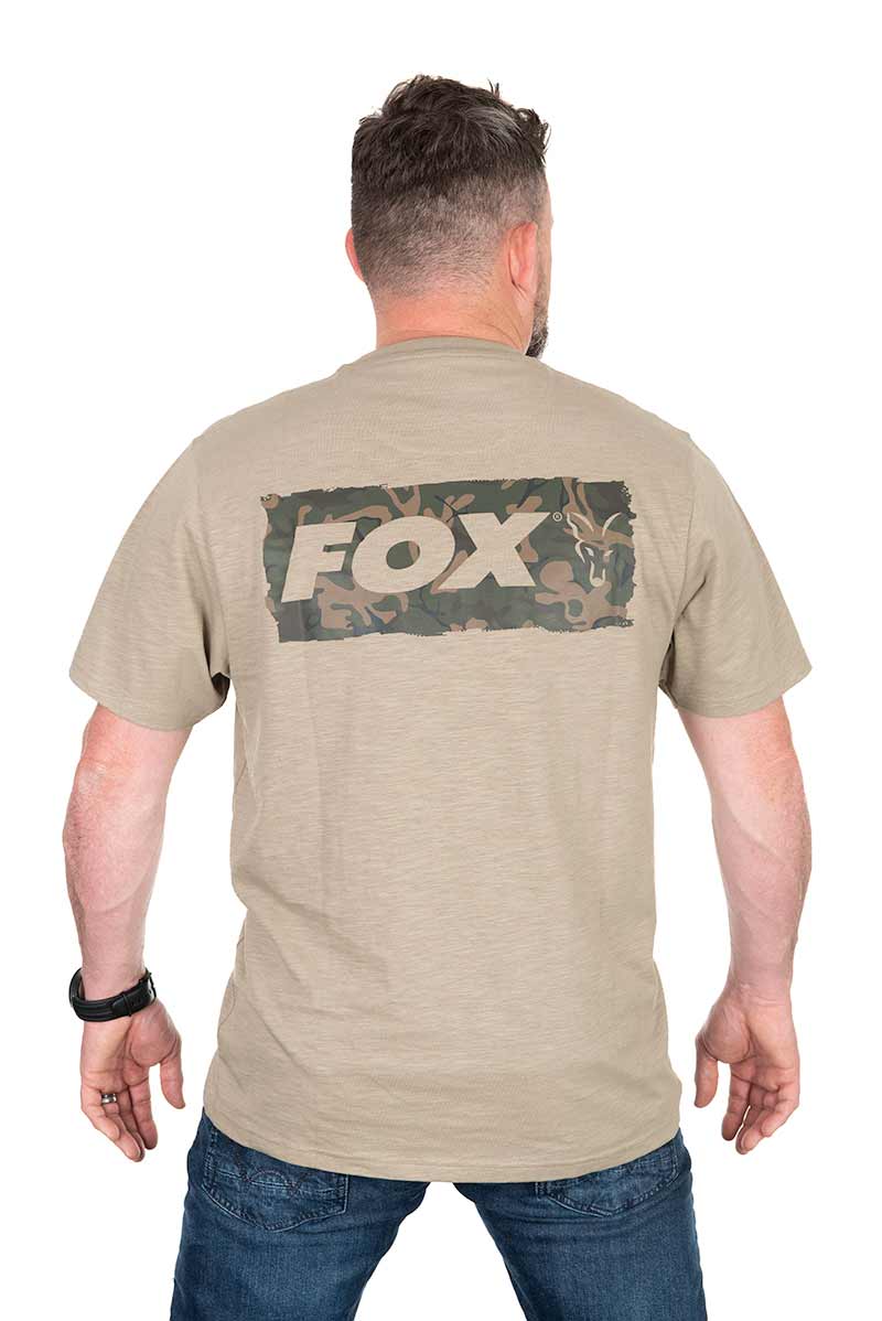 Fox LTD LW Camiseta Khaki con estampado grande