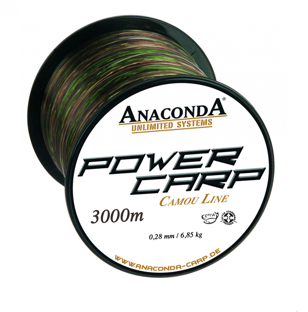 Anaconda Power Carp Camo Línea 3000m