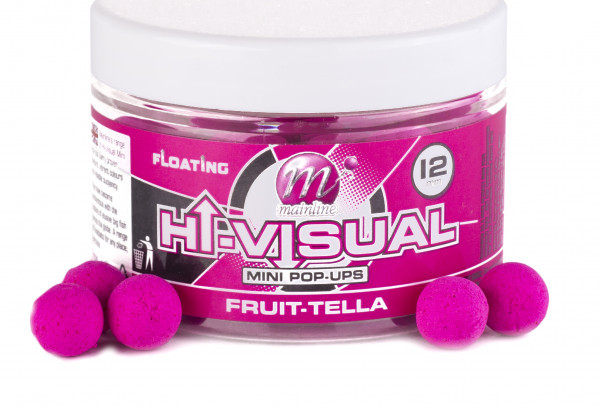 Mainline Hi-Visual Pop-Ups 12mm (150ml) - Fruit-Tella