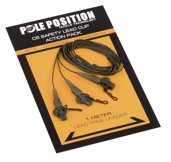 Pole Position CS Clip de Plomo + Líder Action Pack (3pcs) - Pole Position CS Clip de Plomo + Líder Action Pack (3pcs)