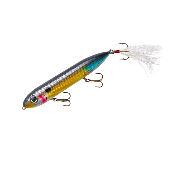 Heddon Feathered Super Spook 5'' - Wounded Shad