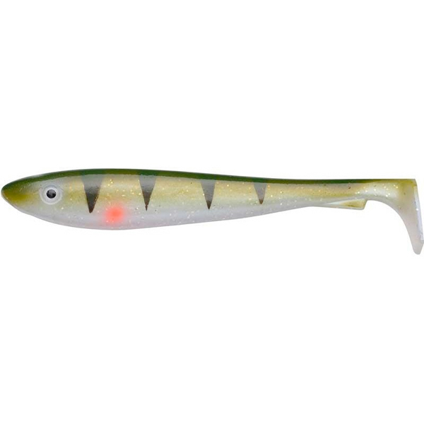 Svartzonker McRubber Shad 17 cm, 3 piezas - C17 - UV Perch