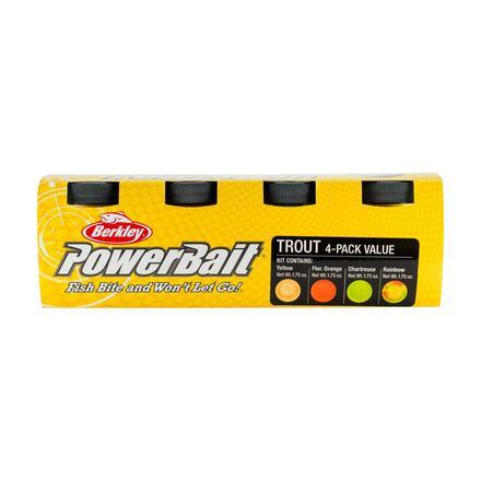 Berkley PowerBait® Set de Cebo para Trucha (4 piezas)