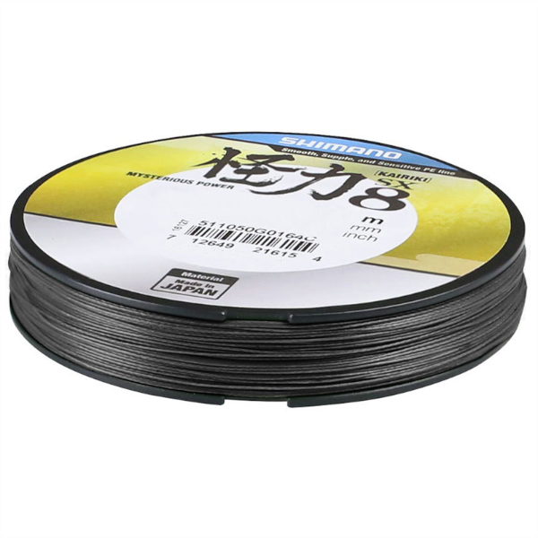 Shimano Kairiki 8 Braid 150m, Gris Acero