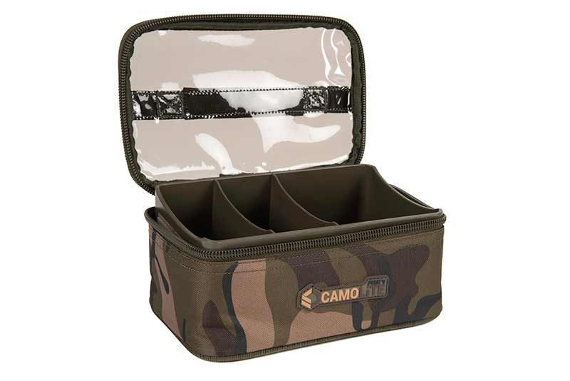 Fox Camolite Bolsa de Plomos y Accesorios con Inserto Rígido - Grande