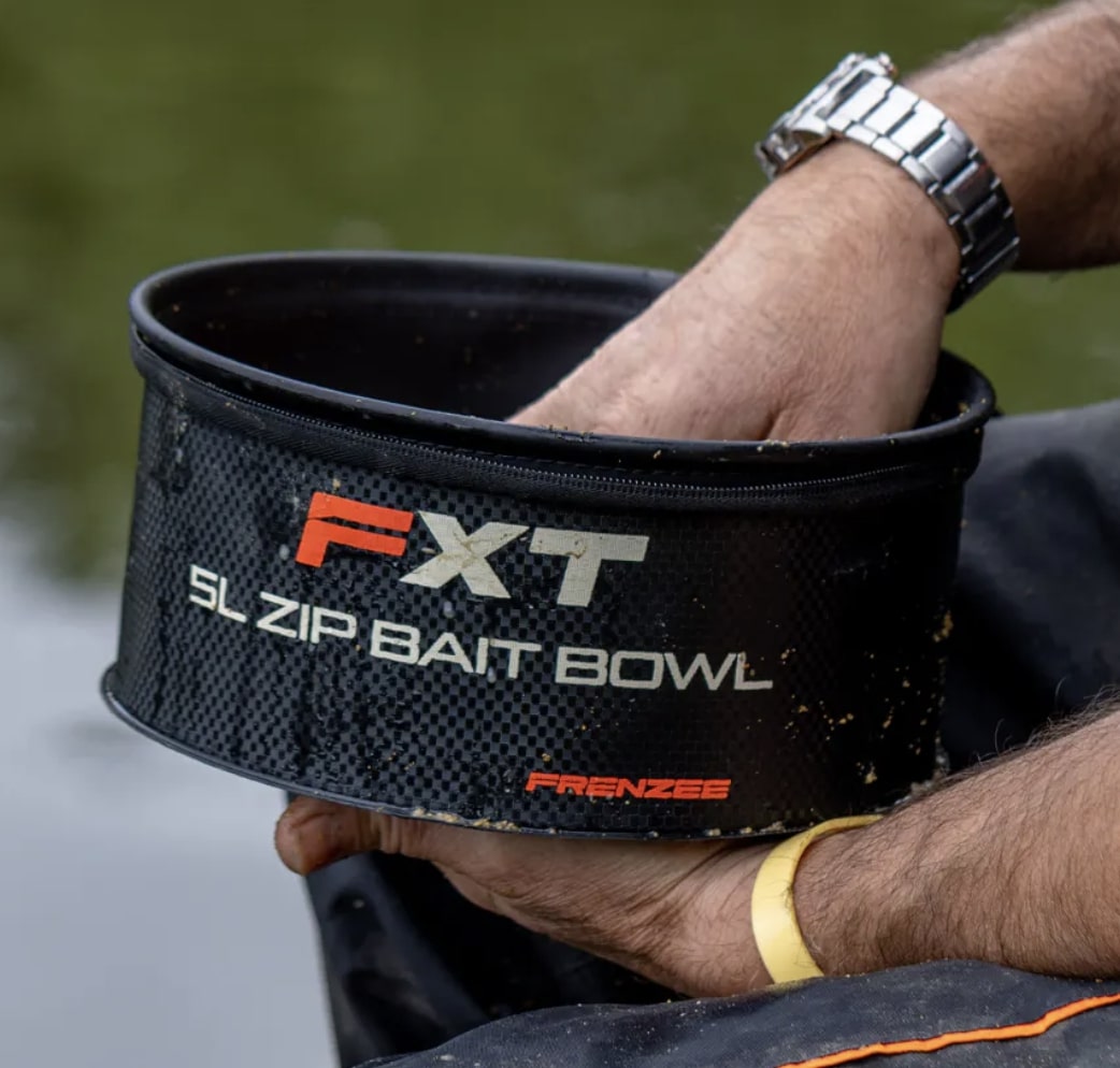 Frenzee FXT EVA 5L Zipped Groundbait Bowl Cubo para cebo