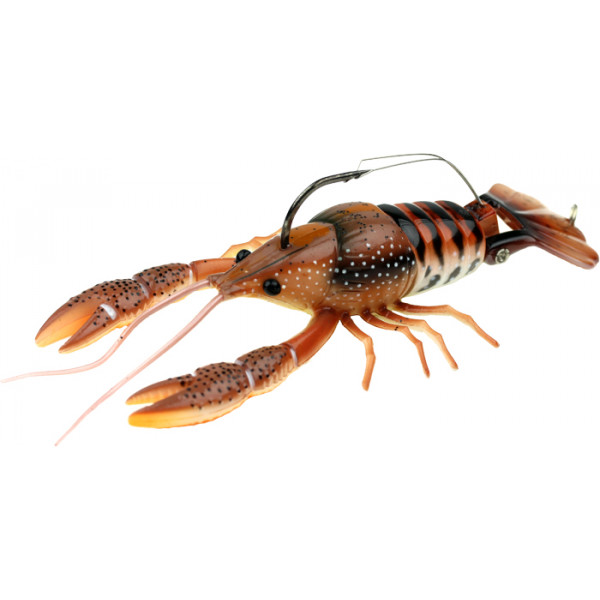 River2Sea Creature Baits Dahlberg Clackin' Crayfish 90 - Brown-Orange