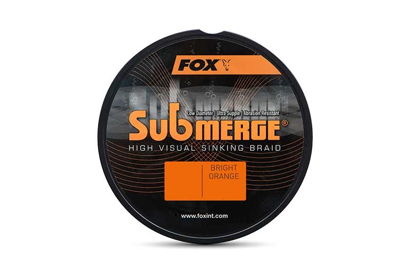 Fox Submerge Orange Sinking Braid Línea para Carpa (300m)