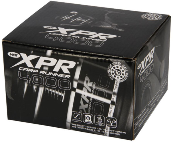 NGT XPR - 10BB Carp Runner Carrete