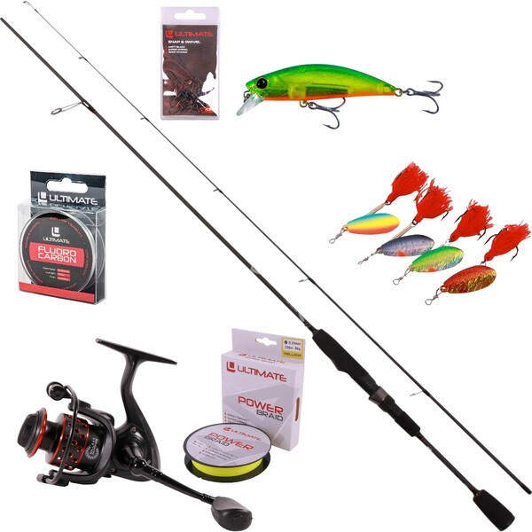 Ultimate Trout Lure Set de Caña