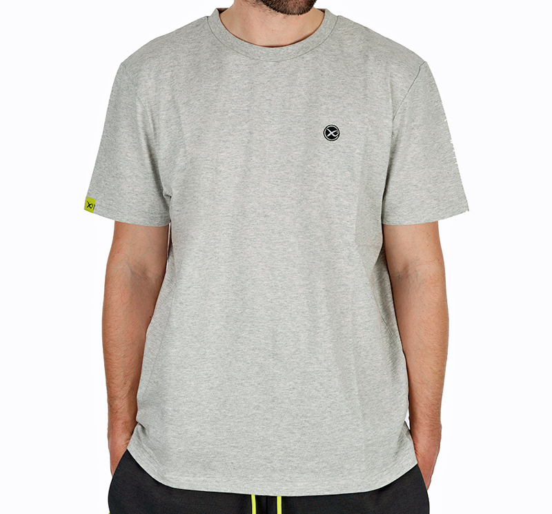 Matrix Large Logo T-Shirt Marl Grey