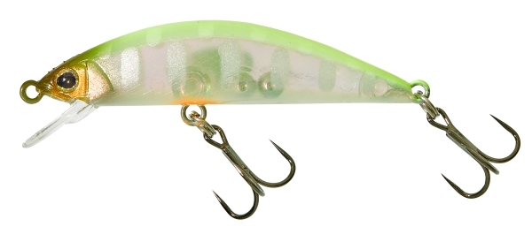 Illex Tricoroll HW Señuelo 4.7cm (3.2g) - Chartreuse Back Yamame