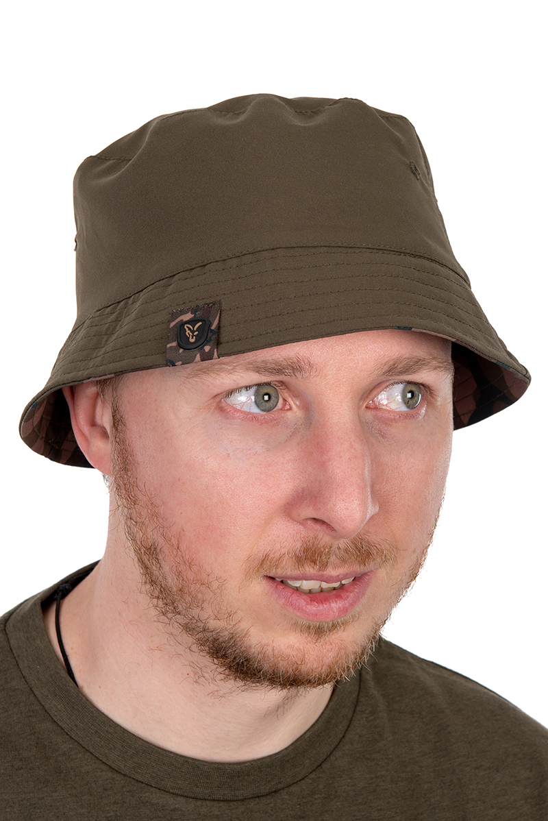 Fox Camo Reversible Bucket Hat Gorra de Pesca