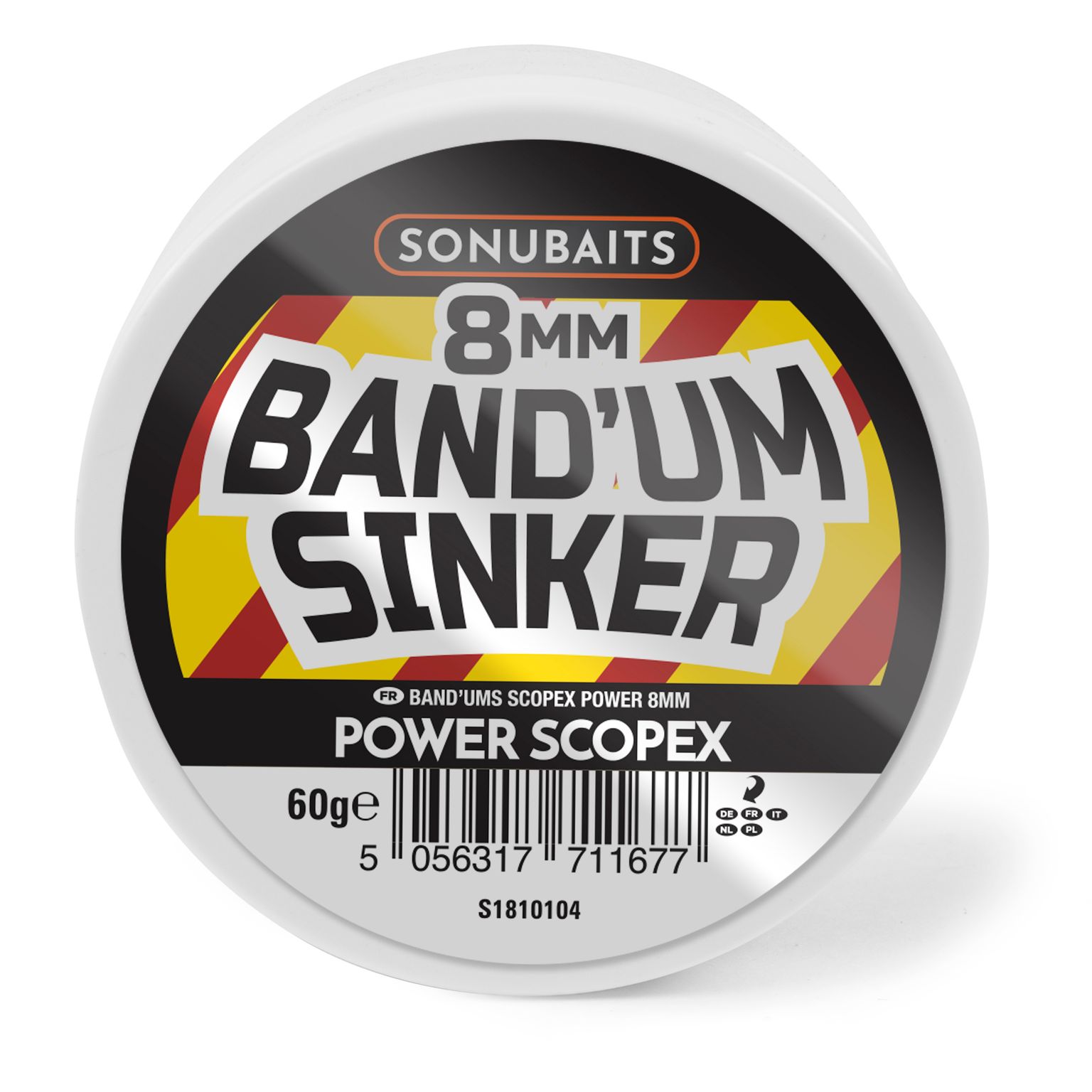 Sonubaits Band'um Sinker Boilies para Pez Blanco 8mm - Power Scopex