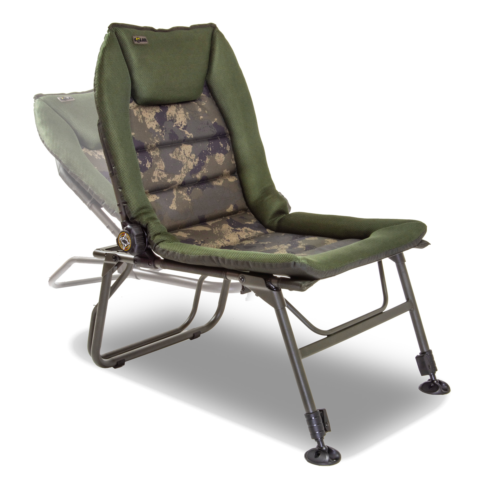 Solar South Westerly Pro Combi Chair Silla para Carpa (Bed-Fit & Recline)