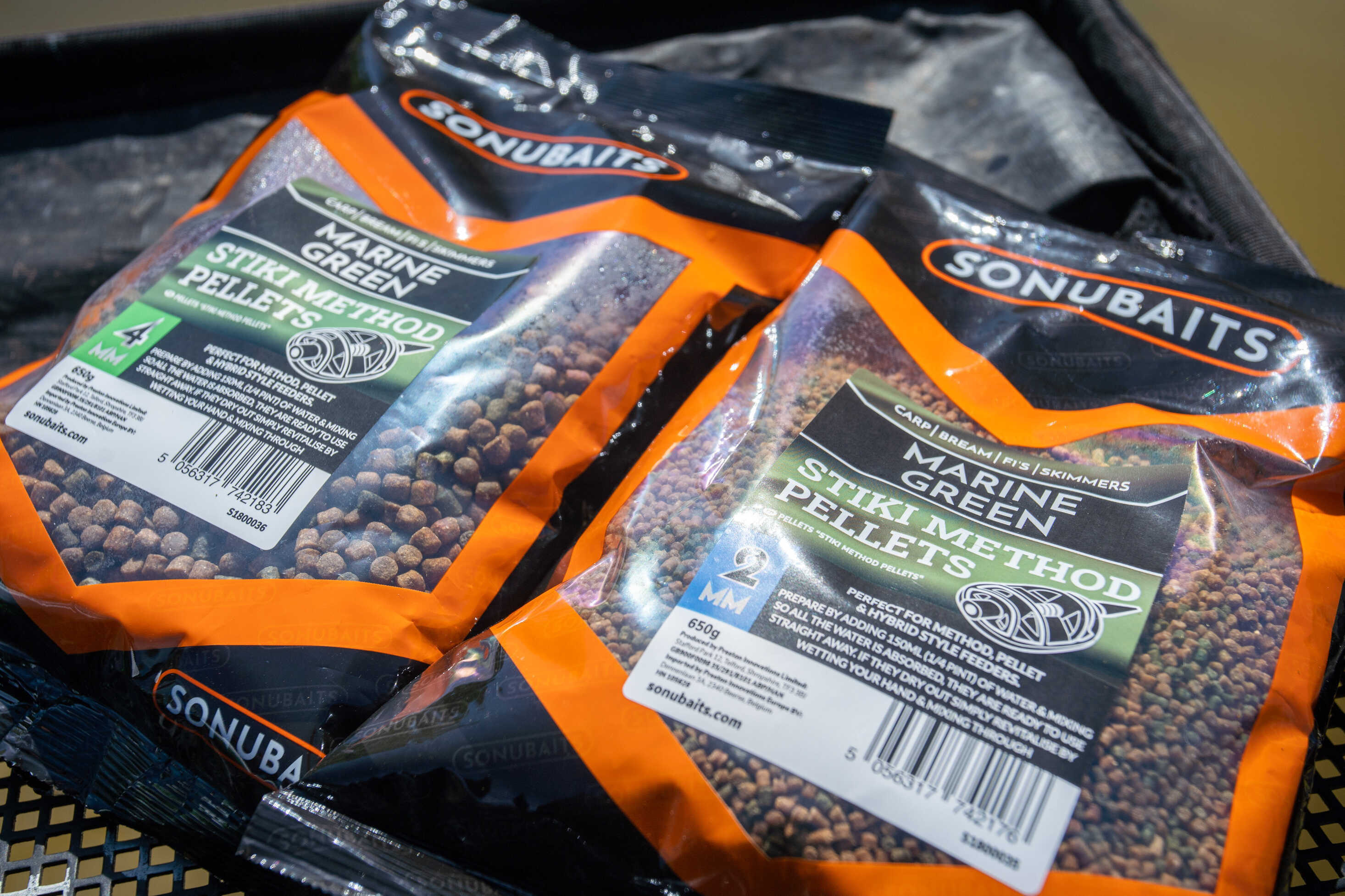 Sonubaits Stiki Marine Green Method Pellets (650 g)