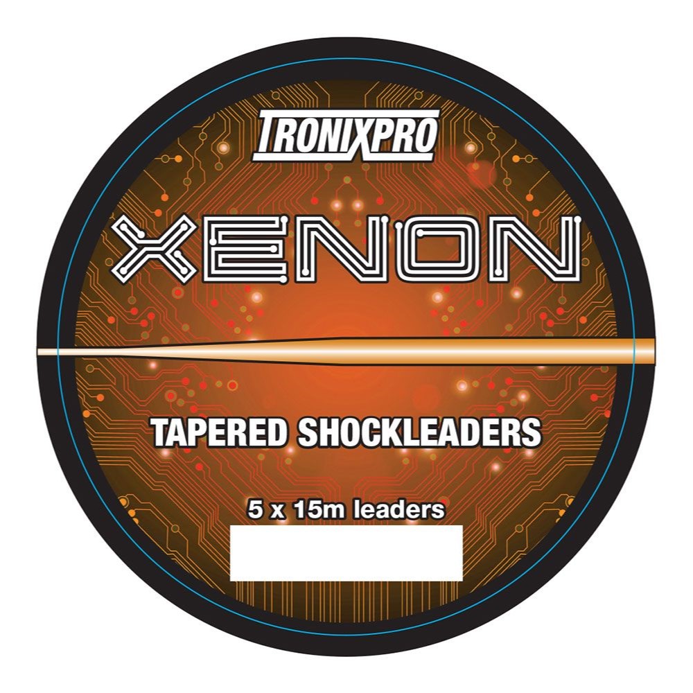 Tronixpro Xenon Tapered Leaders Orange 15 m (5 pzas.)