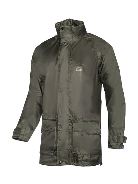 Baleno Dolomit Jacket Green Khaki Chaqueta para Lluvia