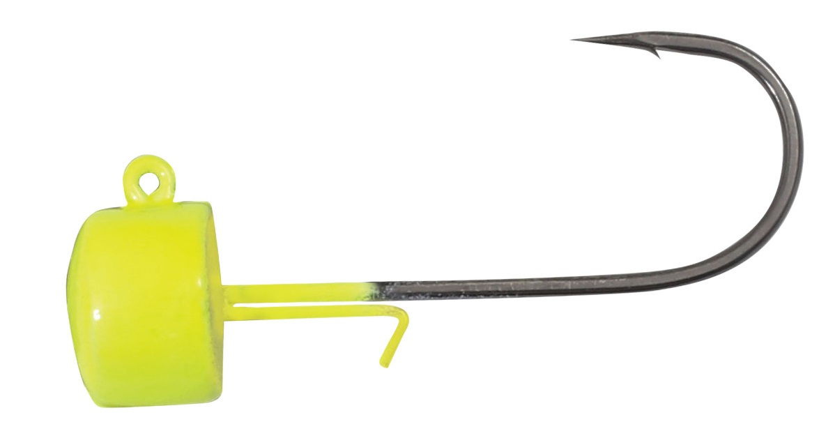 Northland Nedster Jig Cabeza de Plomo 3,54 g #1/0 Hk (3 pzas.) - Chartreuse