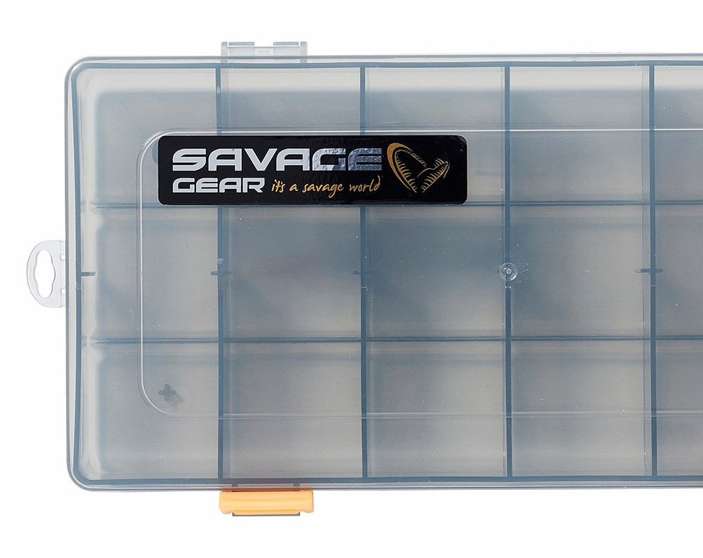 Savage Gear Flat Lure Box Smoke Kit Caja de señuelos (2 pzas.)