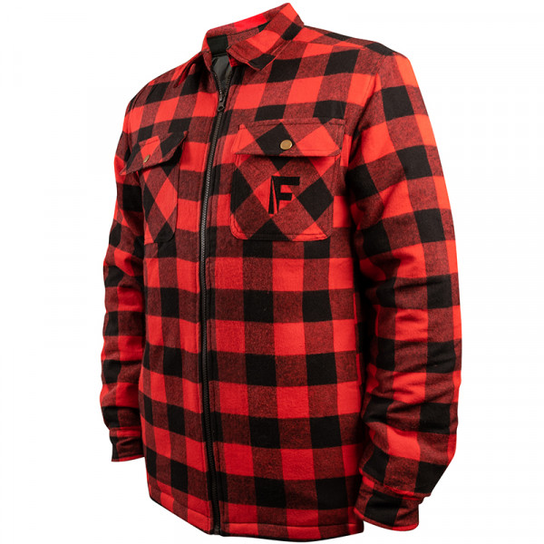 Fladen Forest Camiseta Térmica Rojo/Negro