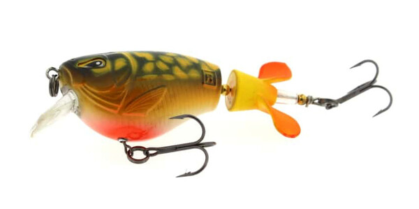 Rozemeijer Fat Dizzy Crankbait 9cm (23g) - Speckled Hot Pike