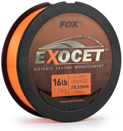 Fox Exocet Fluoro Orange Mono Línea de pesca