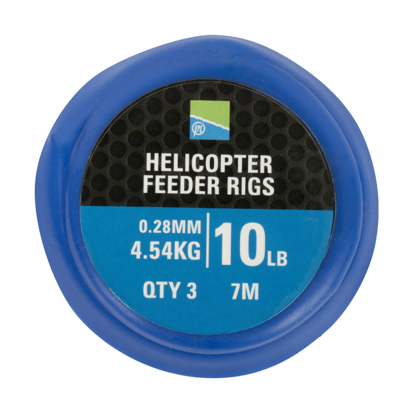 Preston Helicopter Feeder Rigs 0,28mm (4,54kg) (3 piezas)