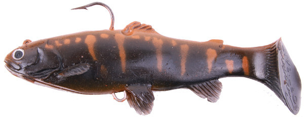 Castaic Swimbait Trout - Black Orange