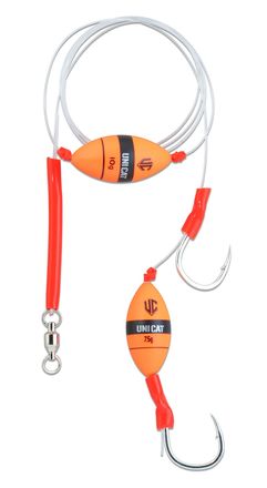 Uni Cat Smelly Bait Gripper Aparejo para Siluro 160 cm (9/0) (48,4 kg)