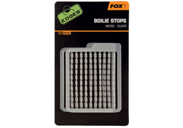Fox Boilie Stops Clear 200pzs - Fox Boilie Stops Micro clear 200pzs