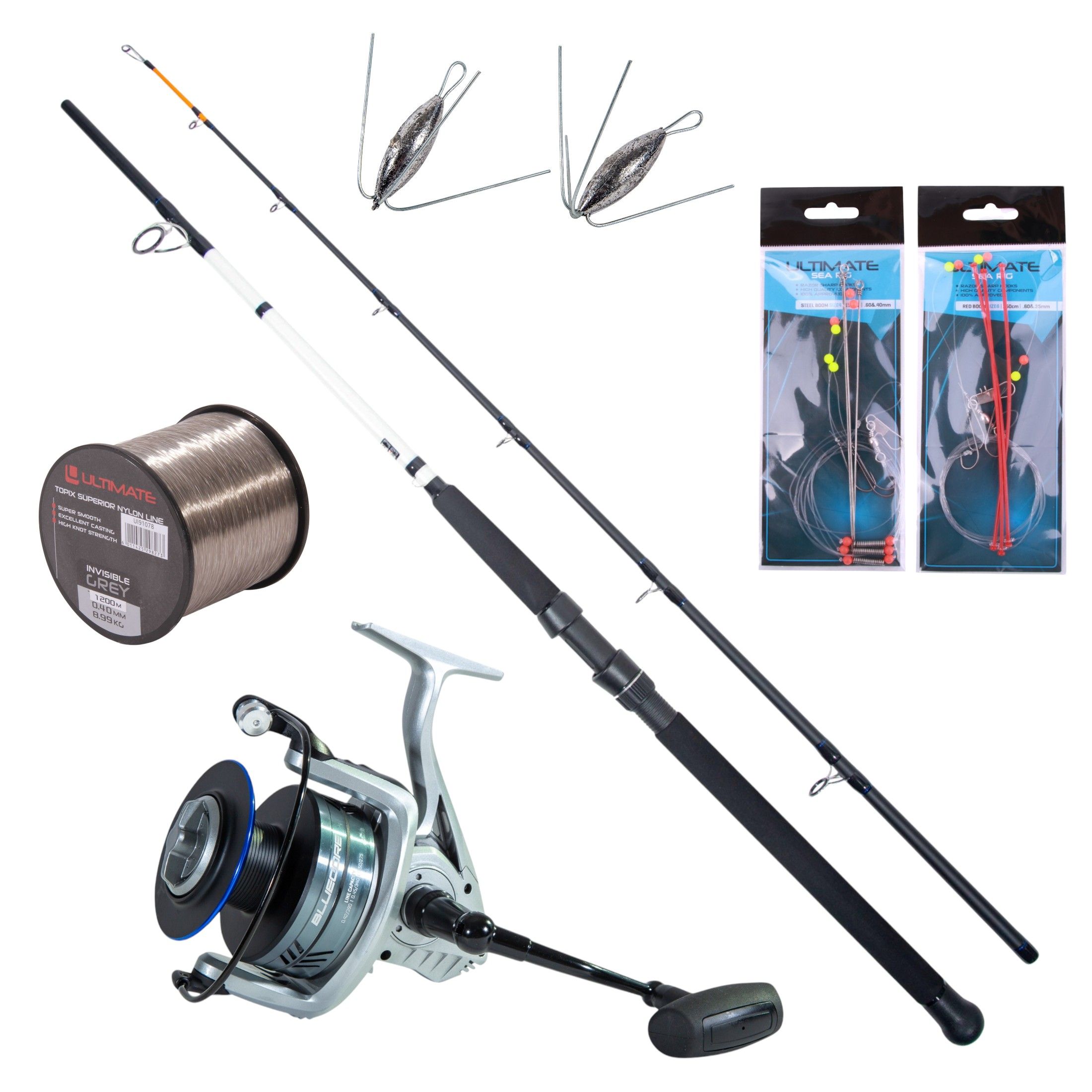 Ultimate Bluecore Boat Set Pesca de Mar 2.10m (100-300g)