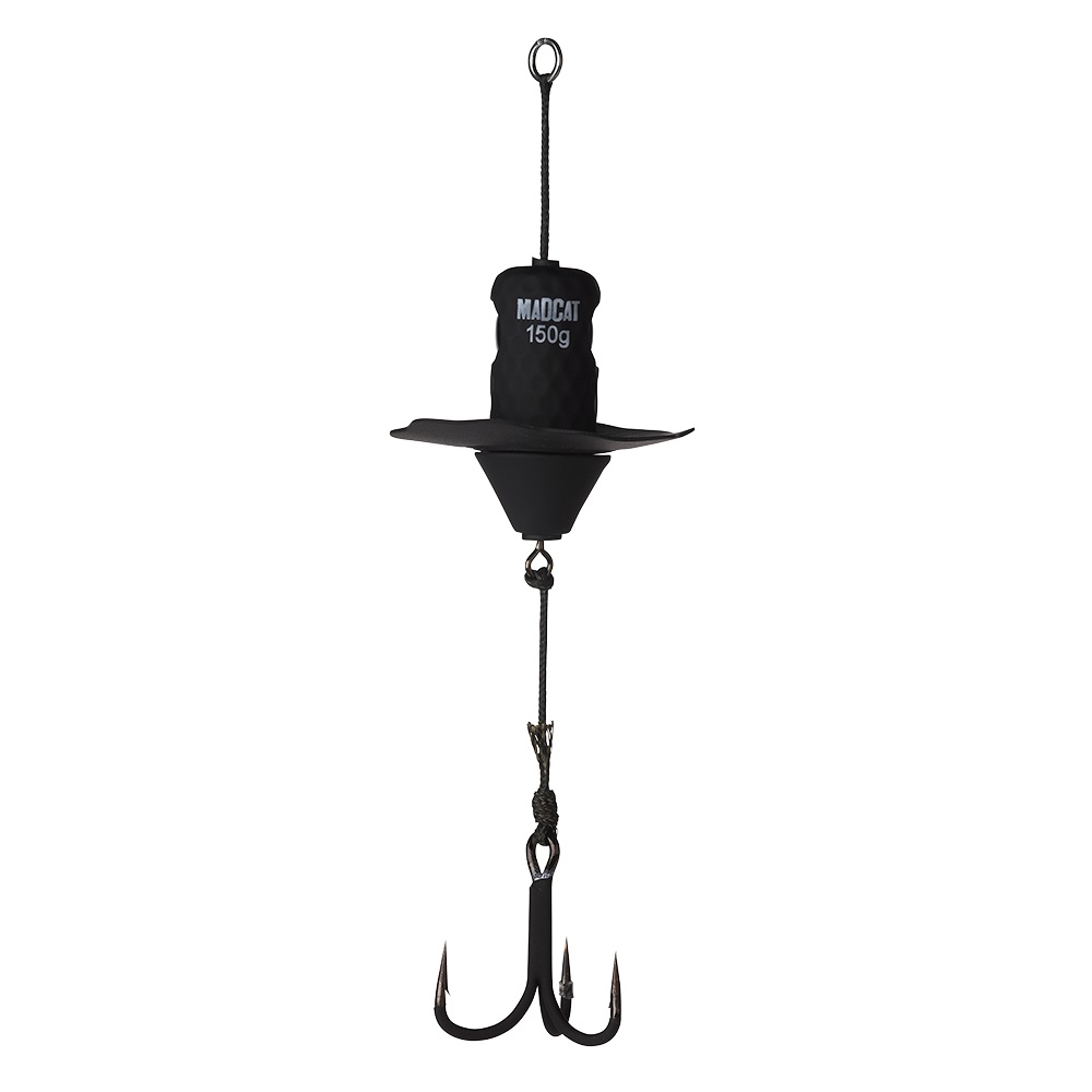 Madcat A-Static Silent Teaser Señuelo para Siluros 18,5 cm (200 g) S Black