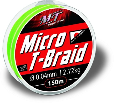 Magic Trout Micro T-Braid Línea Trenzada 150m