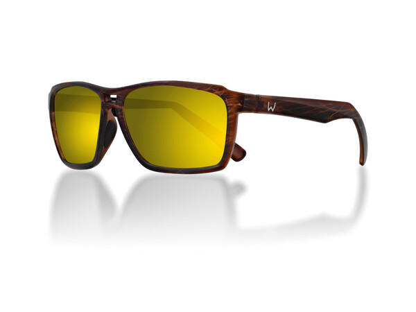 Westin W6 Street 150 Matte Gafas de Sol - Brown Stripe - LB Brown LM Yellow AR Green