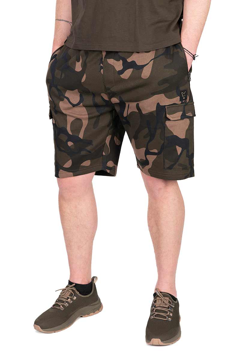 Fox LW Camo Jogger Pantalón de Pesca Corto