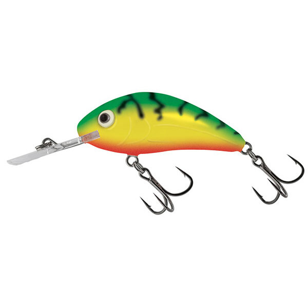 Salmo Rattlin' Hornet Floating Crankbait 4,5cm (6g) - Green Tiger