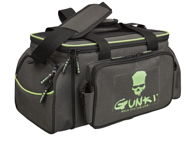 Gunki Iron-T Box Bag Up-Zander Pro Bolsa para Pez Depredador (Incl. 4 Tackleboxes)