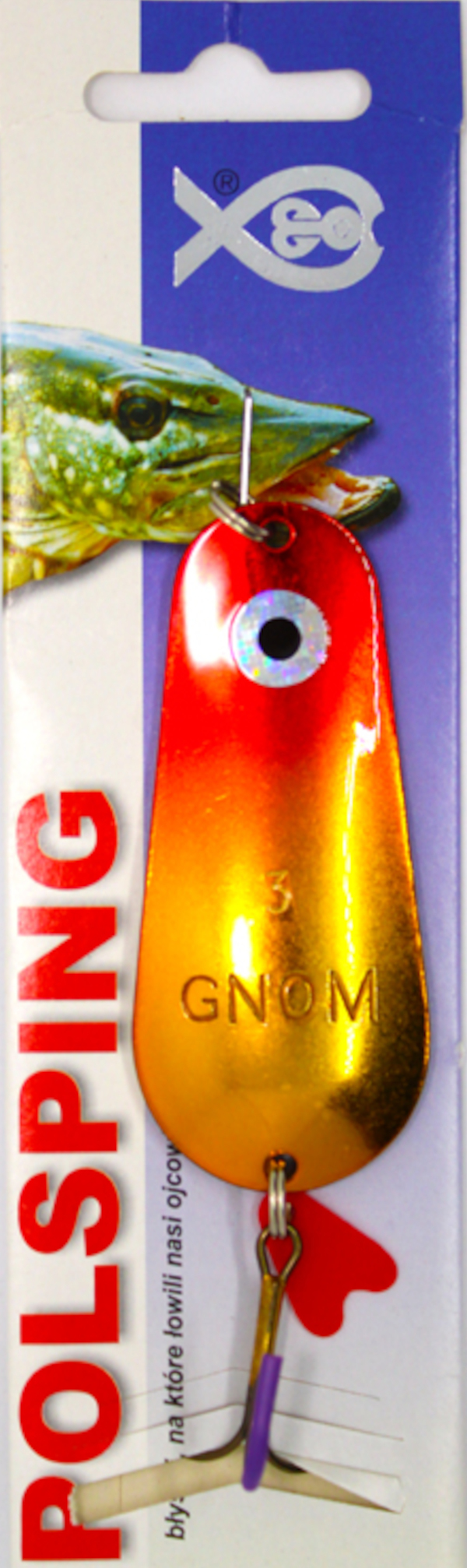 Polsping Gnom - Rainbow Red Gold