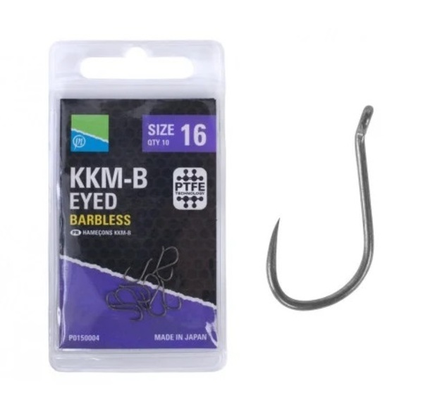 Preston KKM-B Anzuelos sin Barba (10pcs)