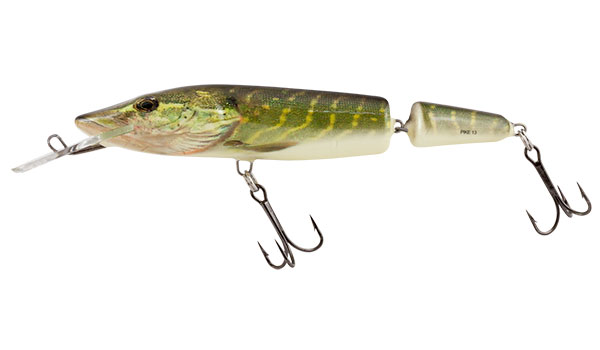 Salmo Jointed Pike Deep Runner Crankbait 11cm (14g) - Real Pike