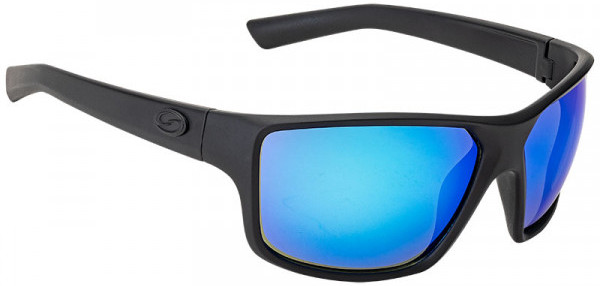 Strike King S11 Optics Gafas de Sol - Clinch Matte Black Frame / Multi Layer White Blue Mirror Gray Base