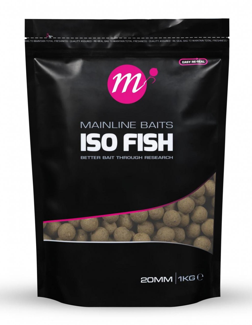 Mainline Shelf Life ISO Fish Boilies (1 kg) - 20mm