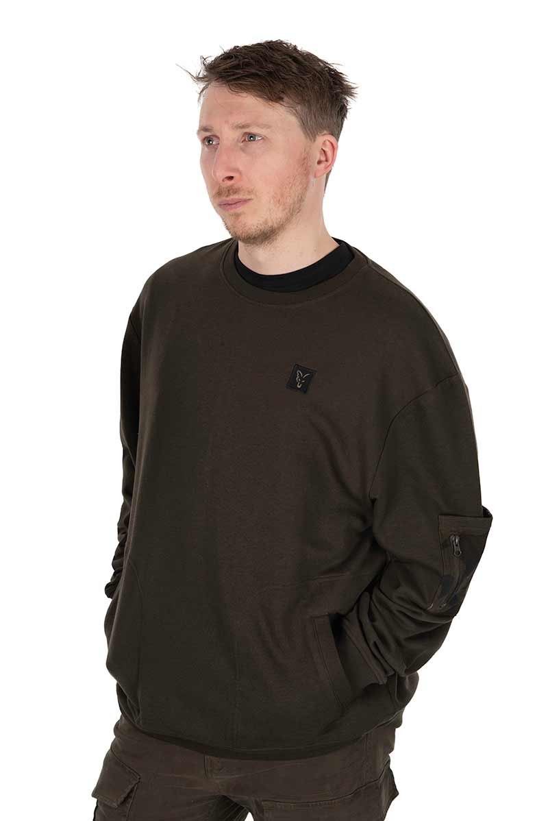 Fox LW Khaki Jumper Sweater de Pesca