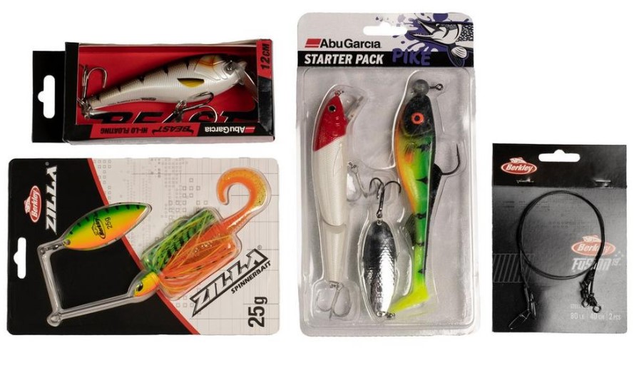 Abu Garcia Fast Attack Pro Pike Baitcaster Set de Caña 2,1 m (20-70 g)