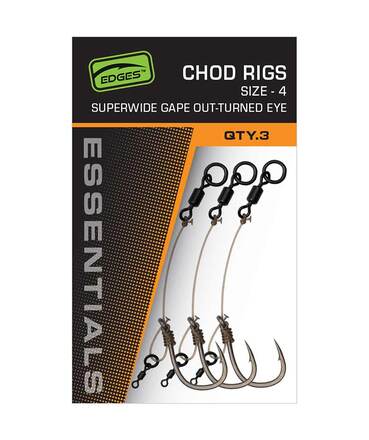 Fox Edges SWGO Chod Rigs (3 pzas.)